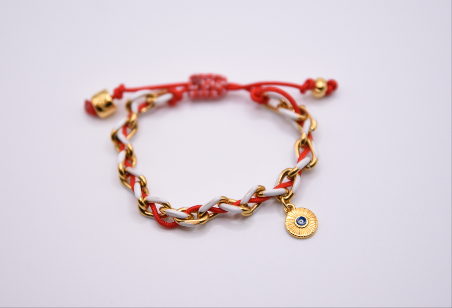 Chain twist martaki bracelet