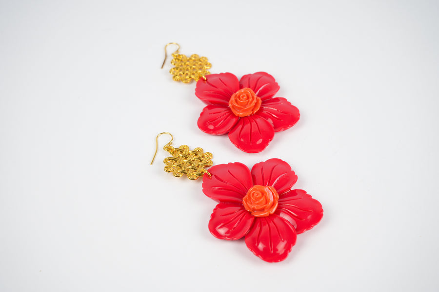 Anemone earrings