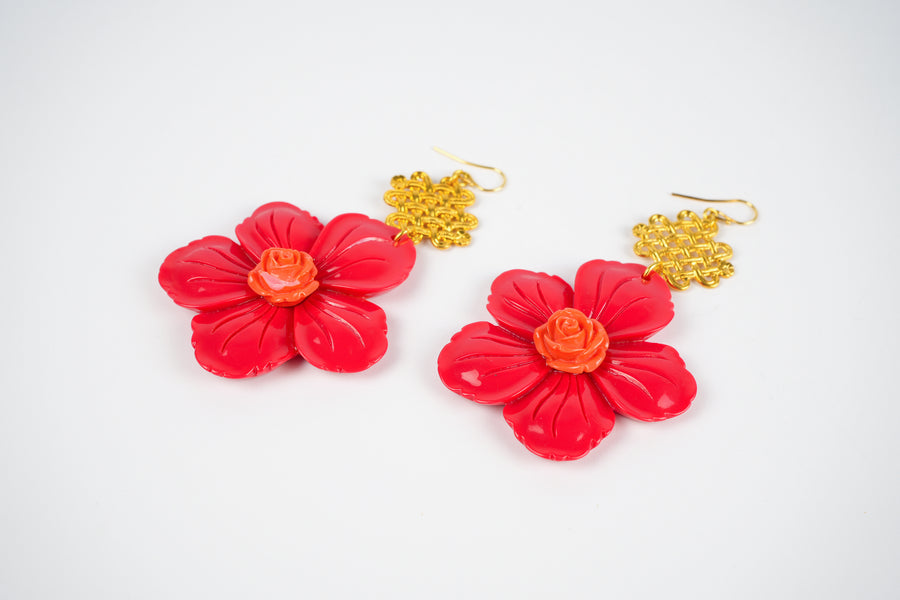 Anemone earrings