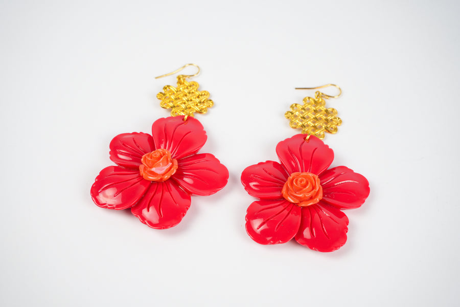 Anemone earrings