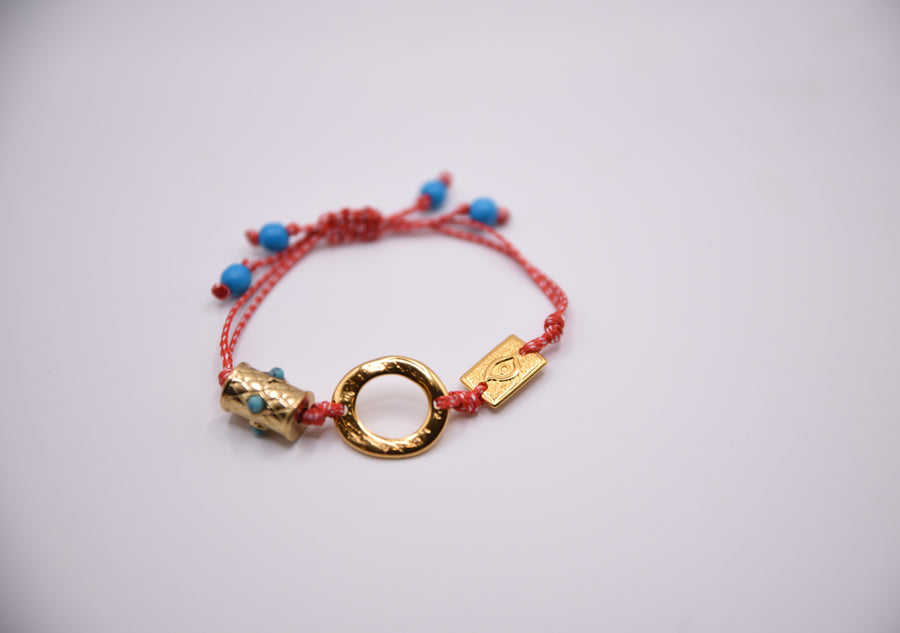 Circle of life martaki bracelet